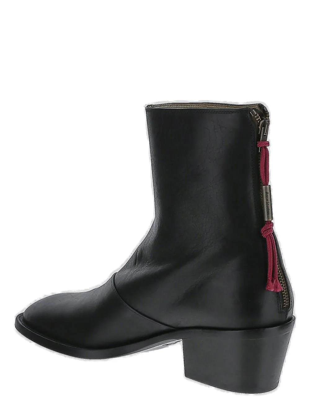 Acne Studios Round Toe Heeled Boots