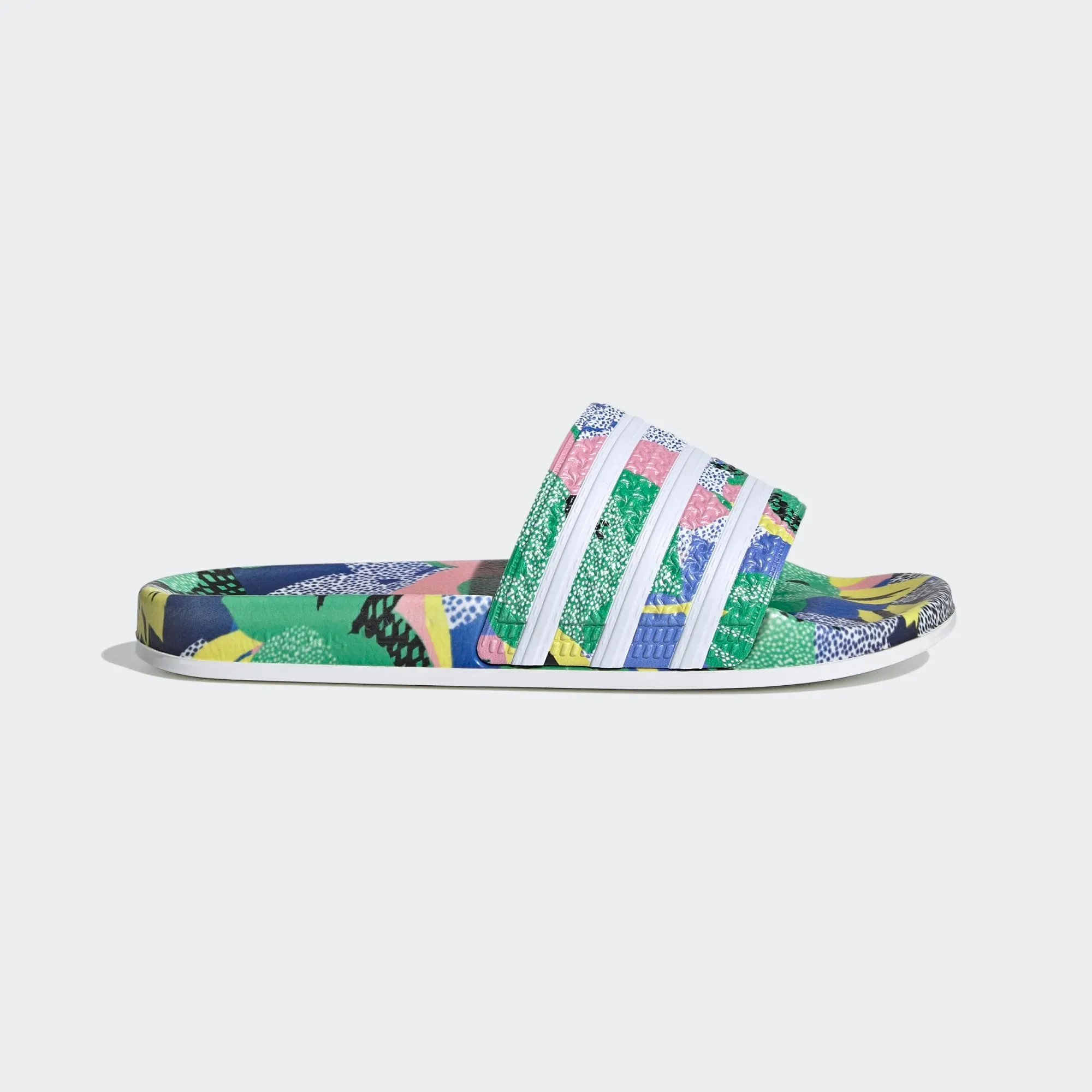 Adidas x Her Studio London Adilette Classic Slides (Multicolor Floral)(FW2529)