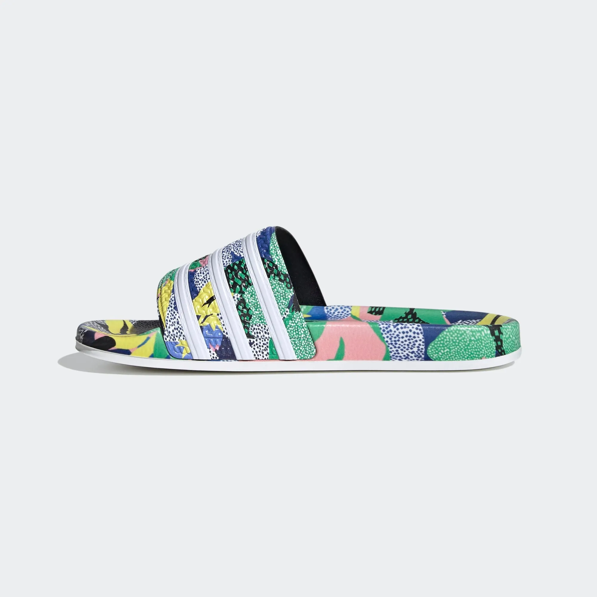 Adidas x Her Studio London Adilette Classic Slides (Multicolor Floral)(FW2529)