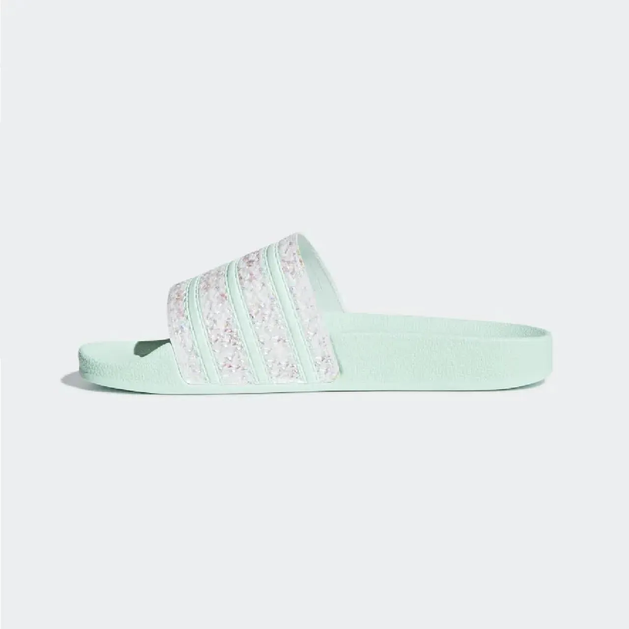Adilette Slides (Ice Mint)