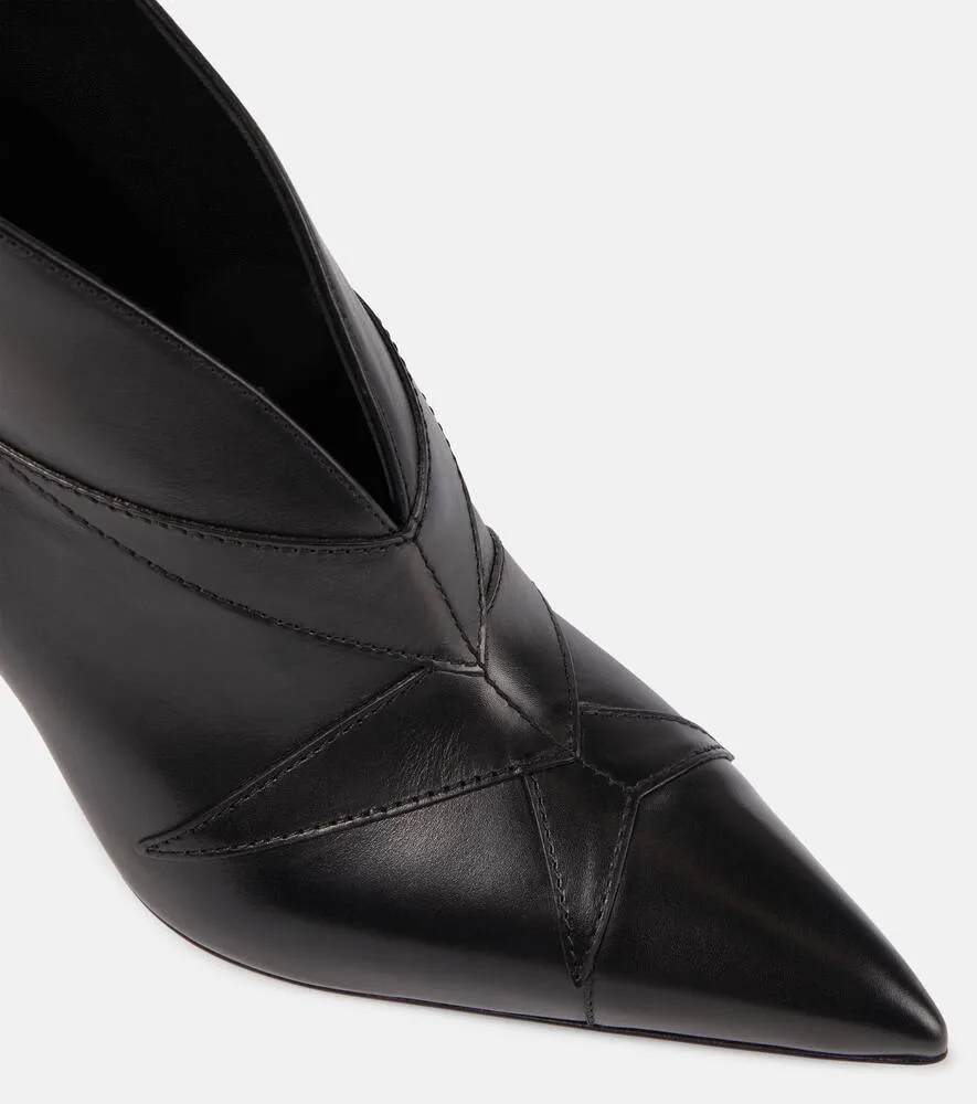 Alaia Leather ankle boots