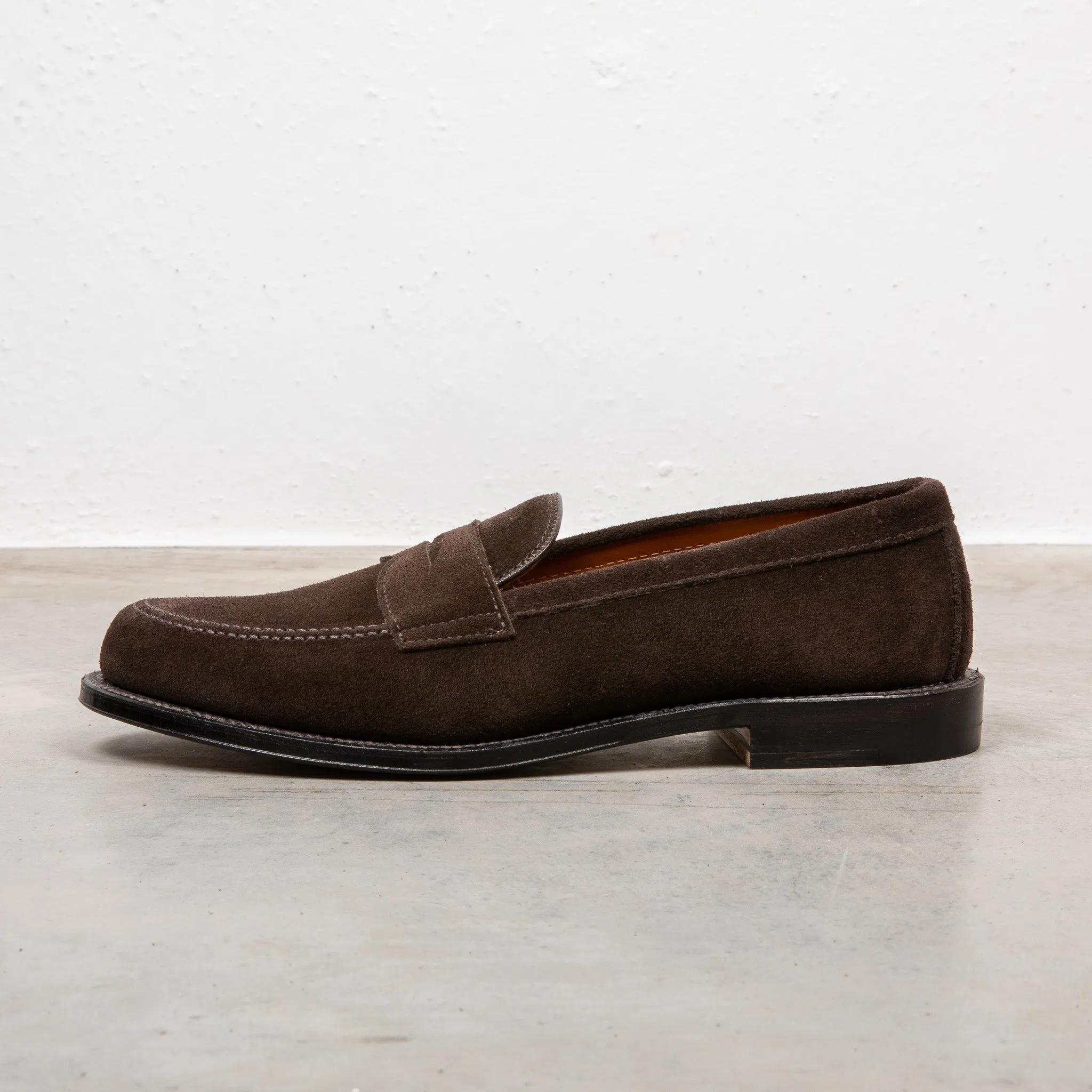 Alden Leisure loafer Chocolate suede