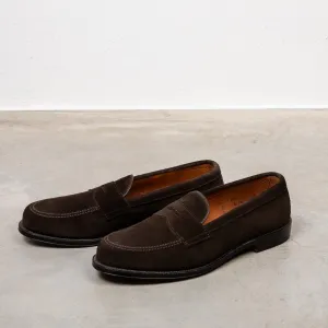 Alden Leisure loafer Chocolate suede