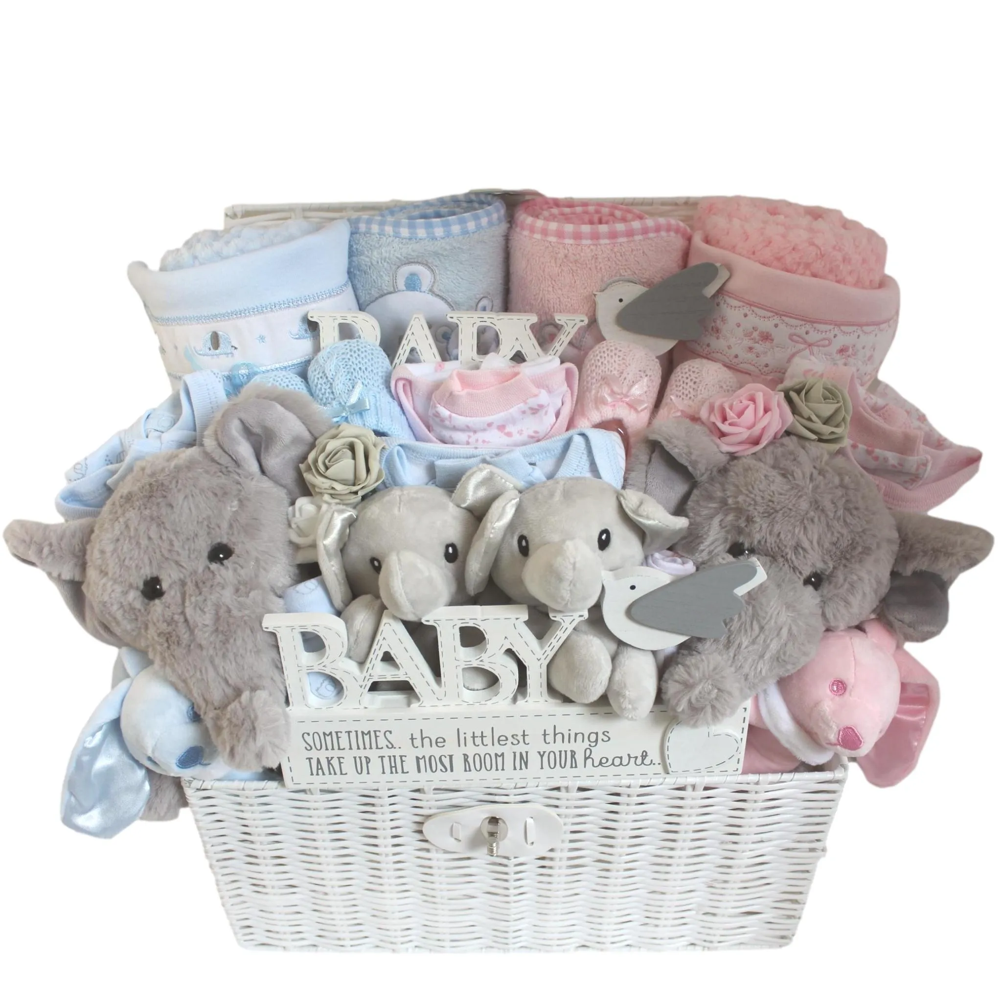 Bambino Deluxe Baby Gift Hamper for Boy and Girl Twins