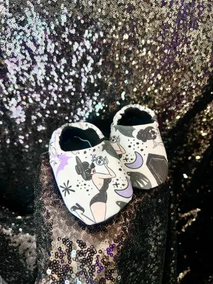 Beach Goth Baby Booties