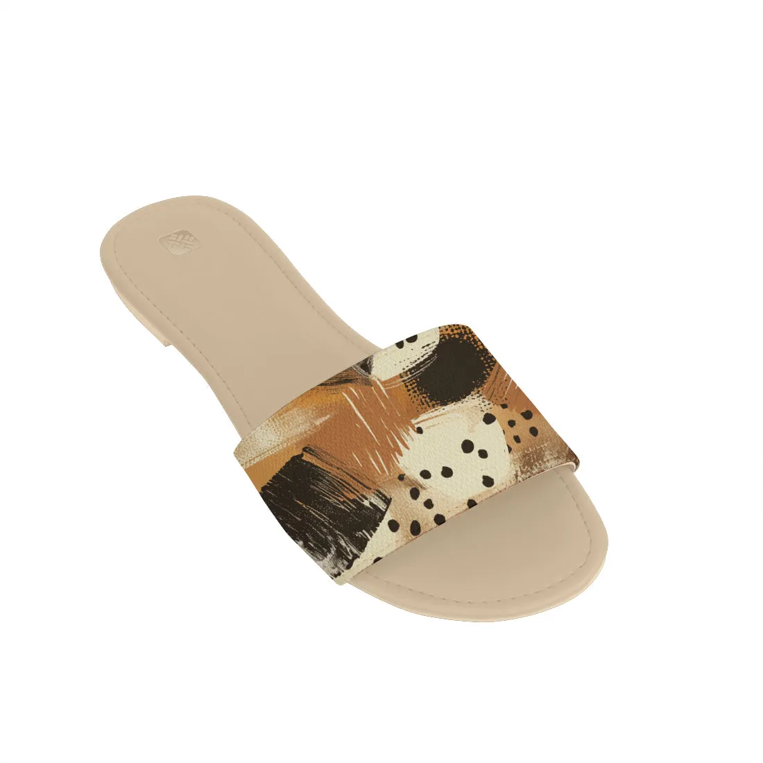 Cozy Bliss Slipper Earthy Abstract