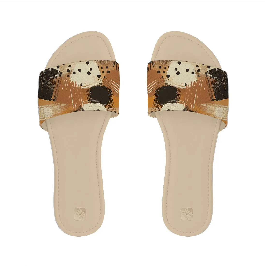 Cozy Bliss Slipper Earthy Abstract