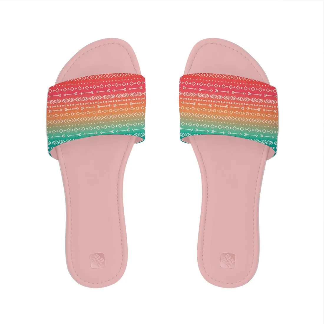 Cozy Bliss Slipper Sunset Stripes
