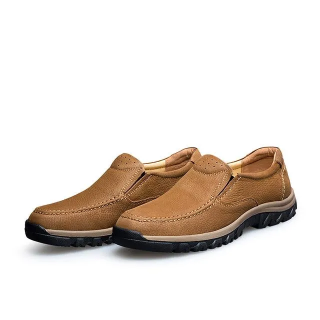 Fashion Comfortable Genuine Leather Men's Casual Shoes
