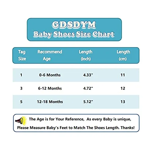 GDSDYM Baby Girls Mary Jane Flats with Flowers Princess Wedding Dress Shoes Soft Newborn Infant Crib First Walker Prewalker