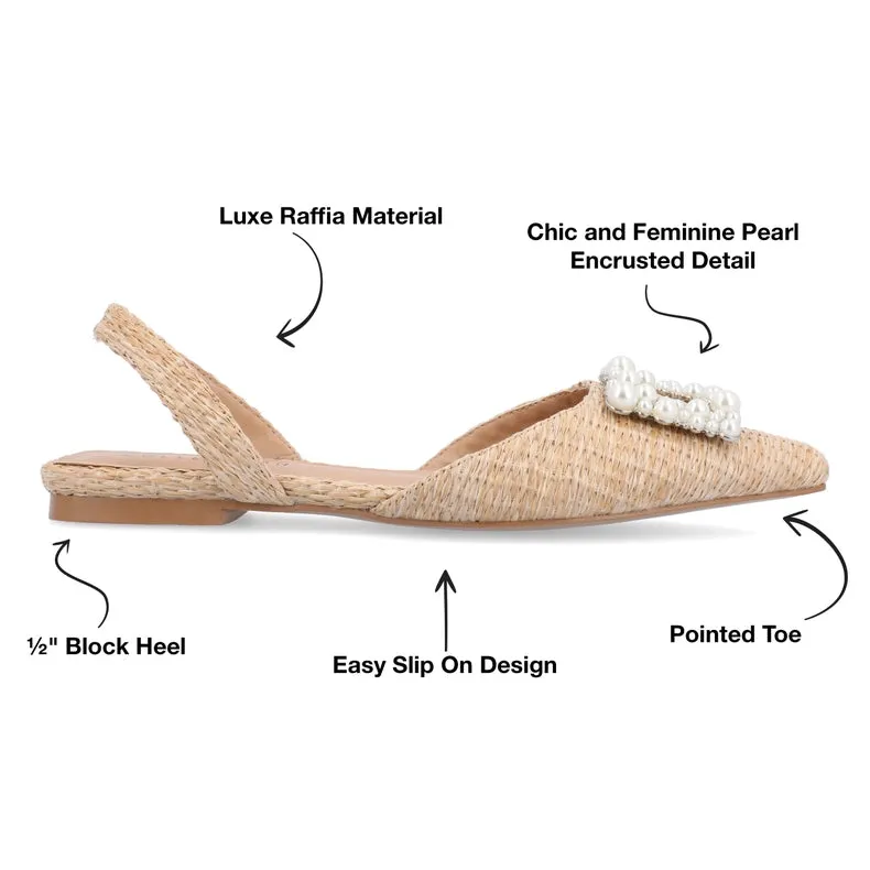 Journee Collection Women's Hannae Wide Width Flats
