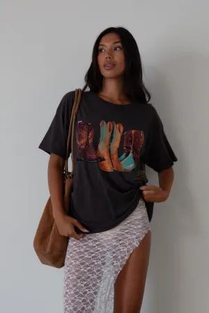 Kick Off Your Boots Merch Tee by Daydreamer