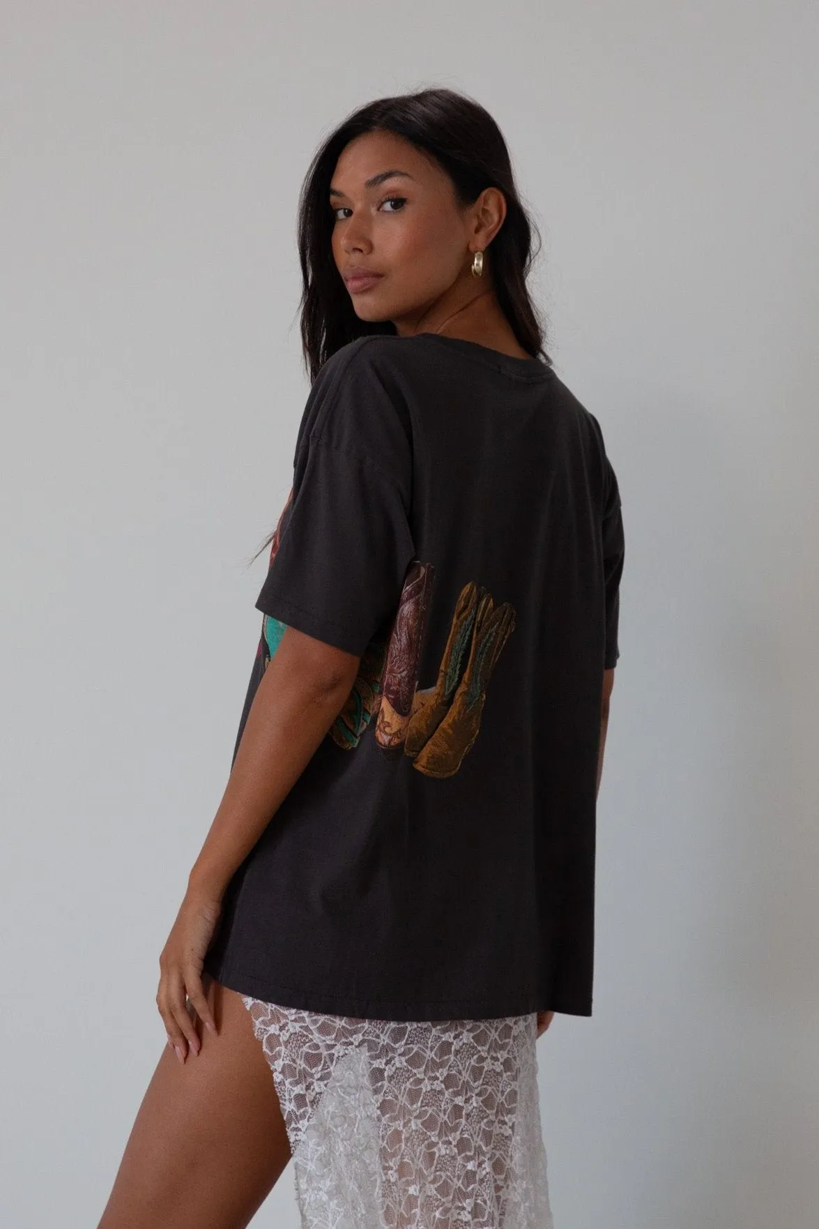 Kick Off Your Boots Merch Tee by Daydreamer