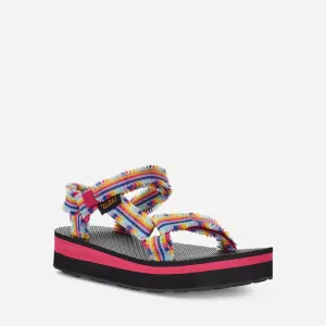 Midform Fray Women's Sandal - Frazer Black Multi