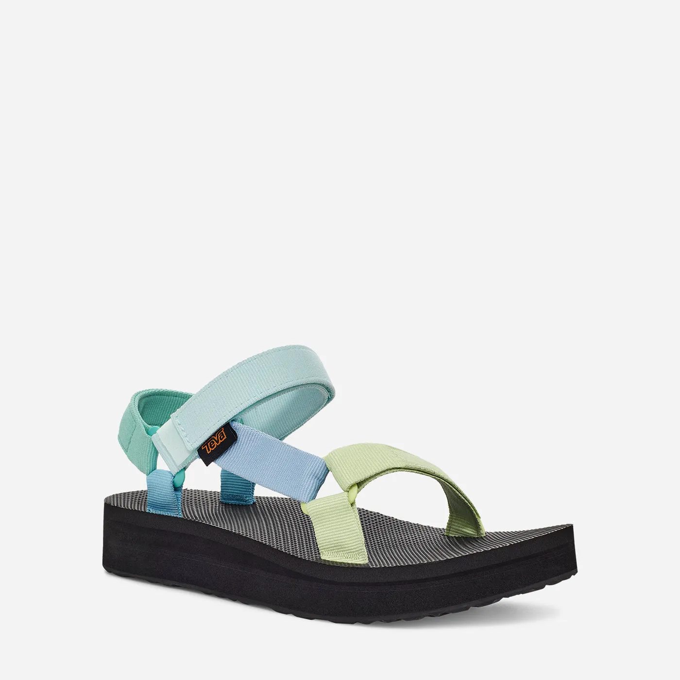 Midform Universal Women's Sandal - Light Green Multi