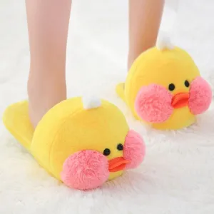 Naomi - Adorable Animal Shape Yellow Duck Slipper