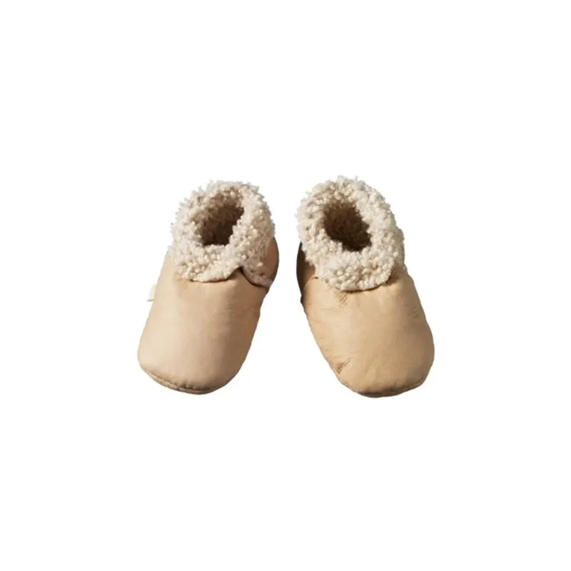 Nature Baby - Lambskin Booties - Cream