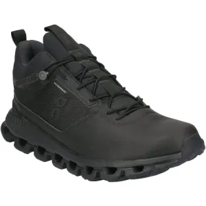 On Cloud Women's Cloud Hi Waterproof Hiking Boots- All Black