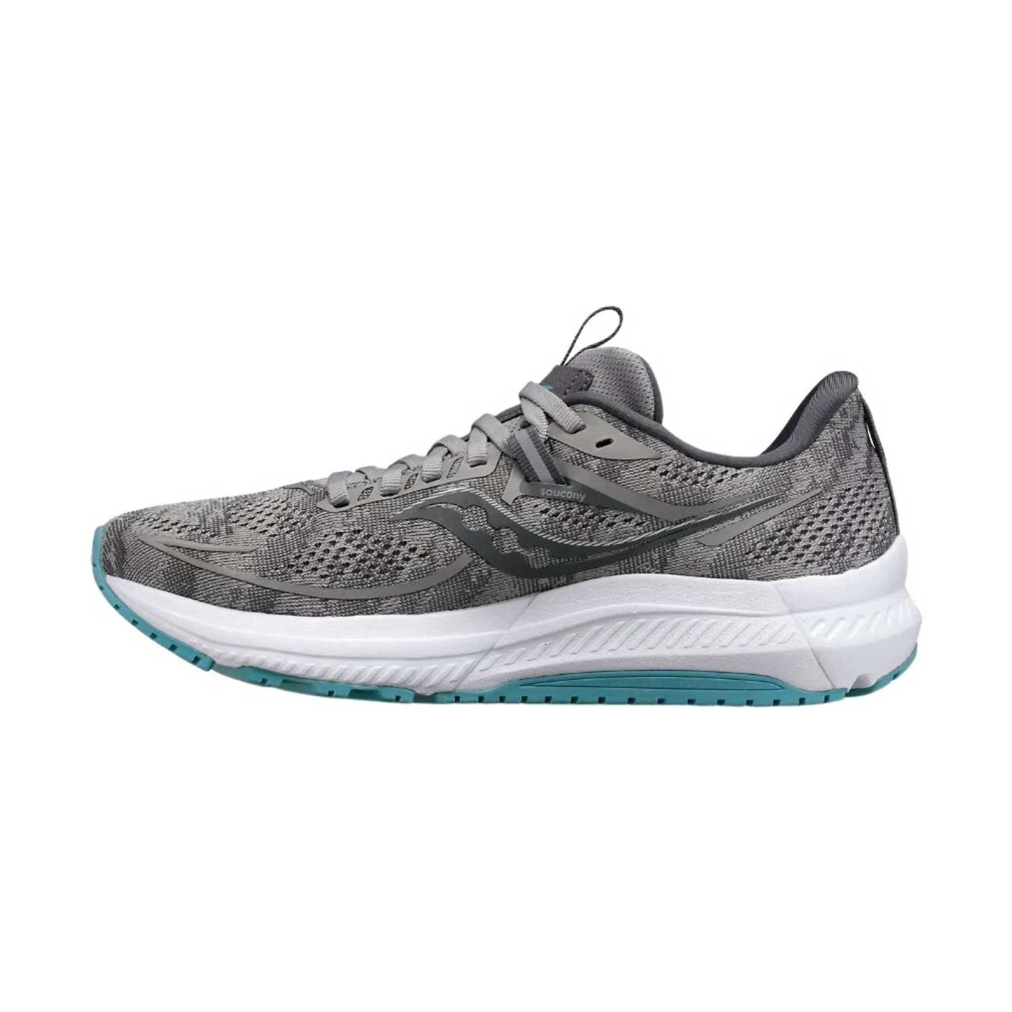 Saucony Women's Omni 21 Running Shoe - Alloy/Rainfall
