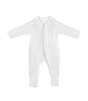 Savannah Onesie Pajama White