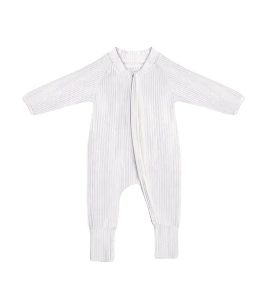 Savannah Onesie Pajama White