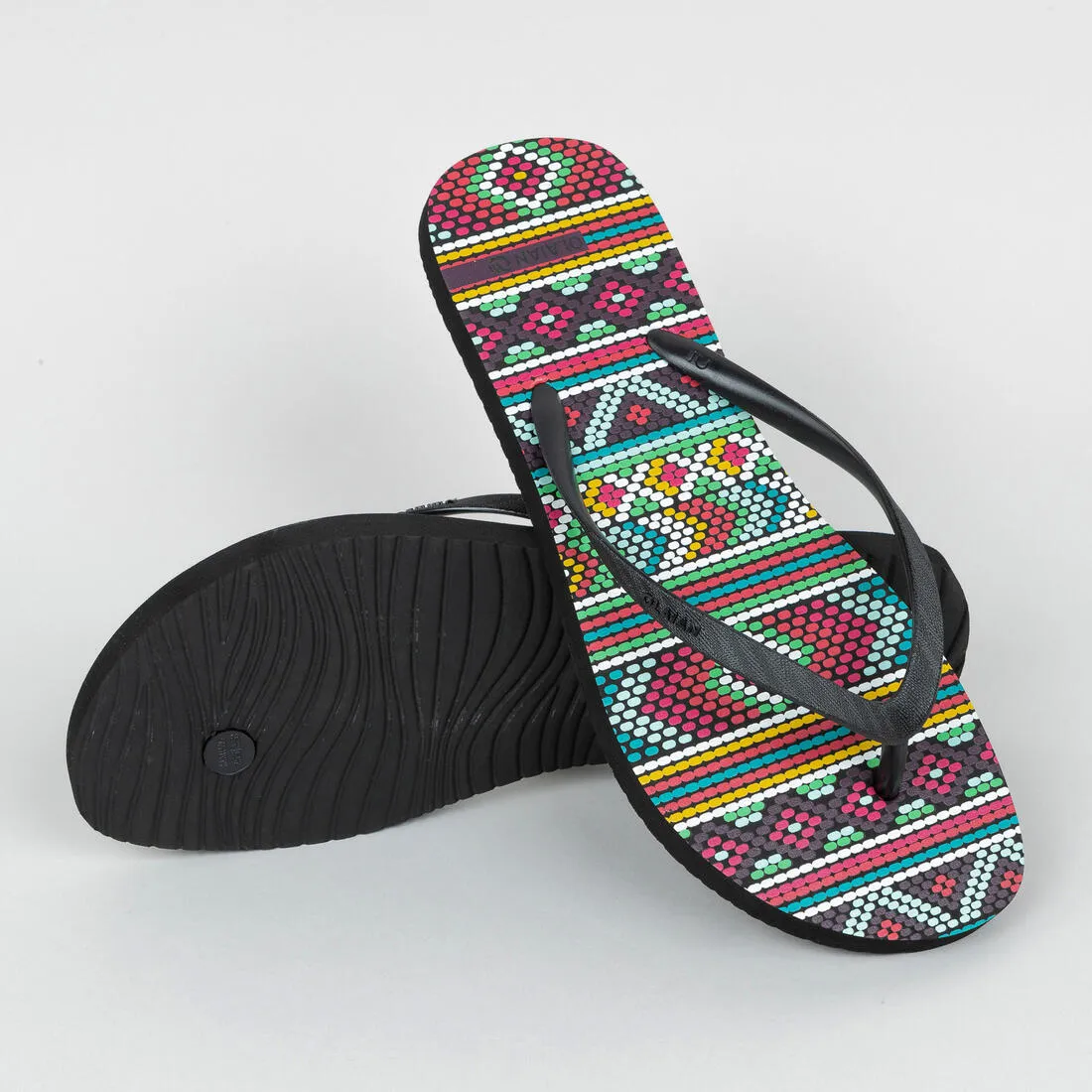 TO 100S PRINT W women's flip-flops - Aloha