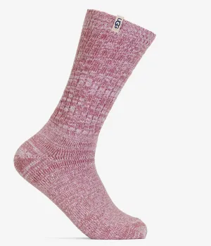 UGG Rib Knit Slouchy Crew Sock