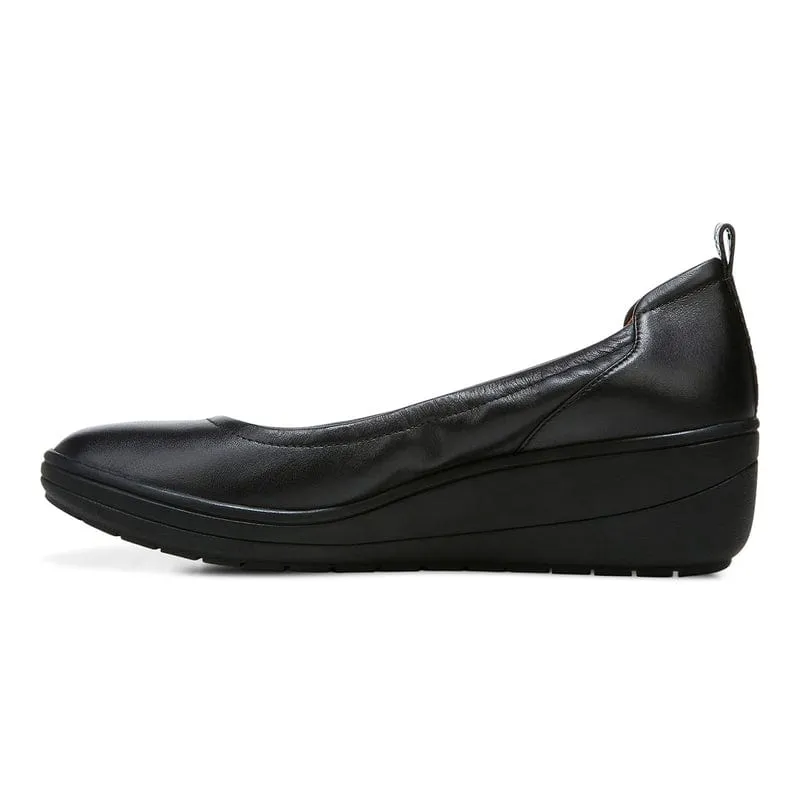 Vionic Women's Jacey Wedge Loafers- Black