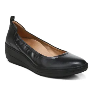 Vionic Women's Jacey Wedge Loafers- Black