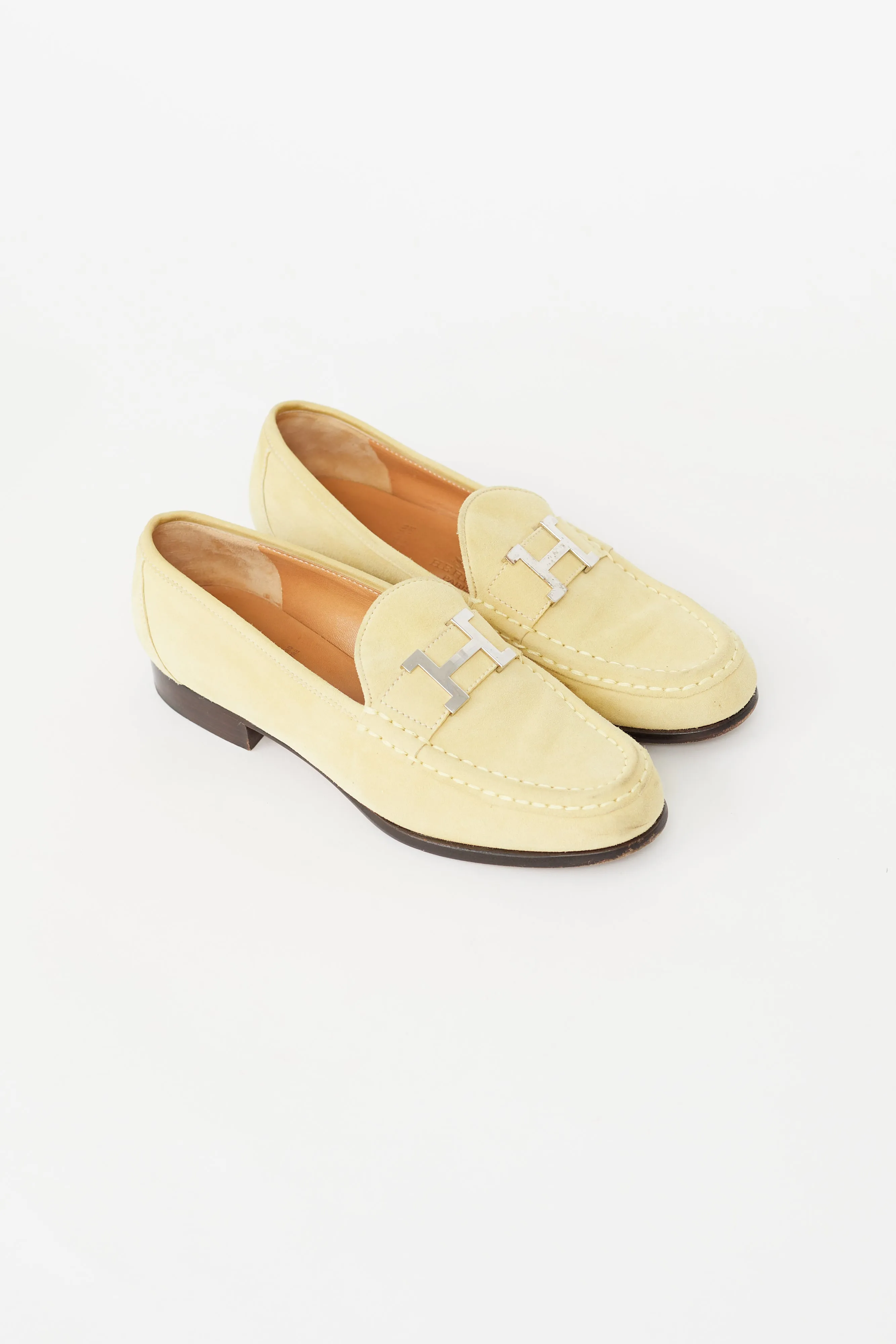Yellow Suede Paris Loafer