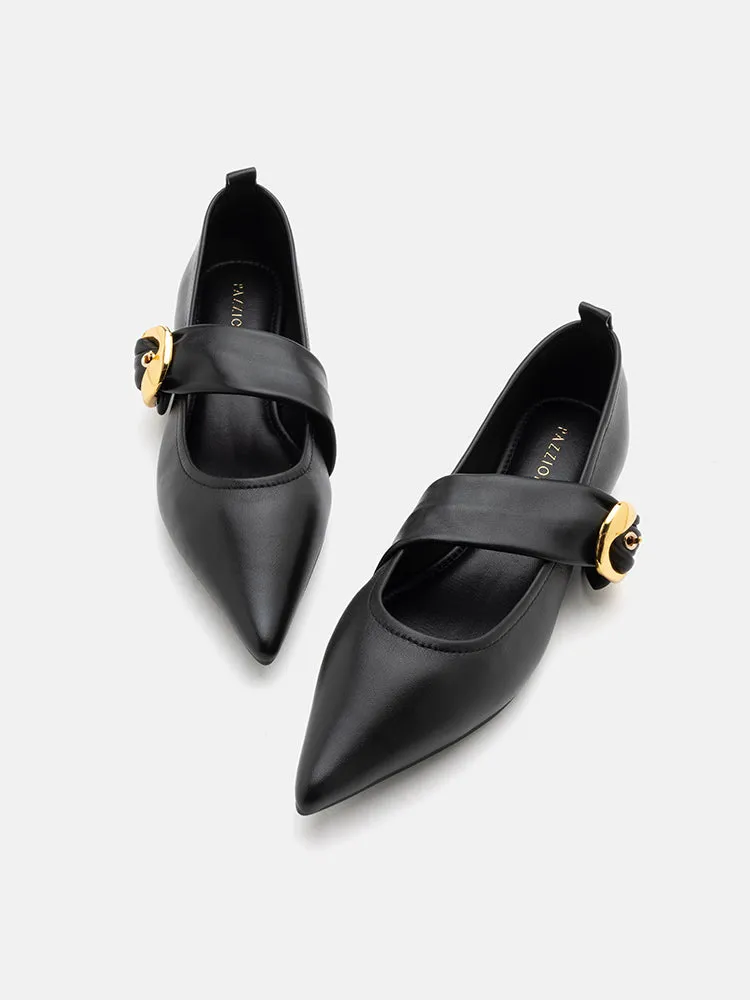 Zinnia Pointed Toe Flats