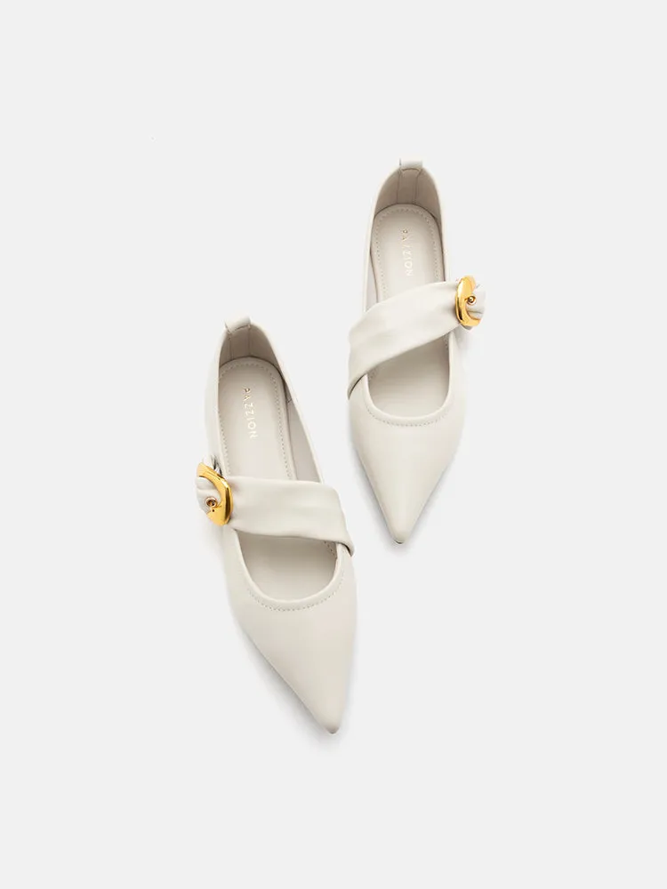 Zinnia Pointed Toe Flats