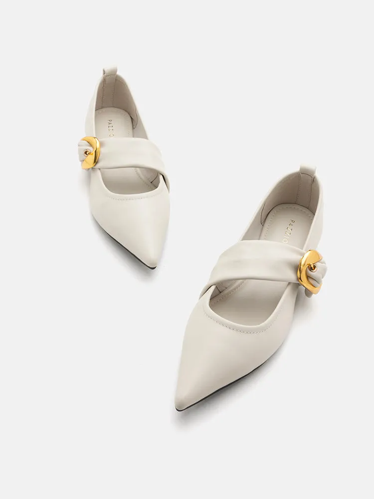 Zinnia Pointed Toe Flats